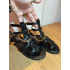 Black sandalen